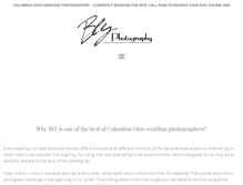 Tablet Screenshot of blyphotography.com